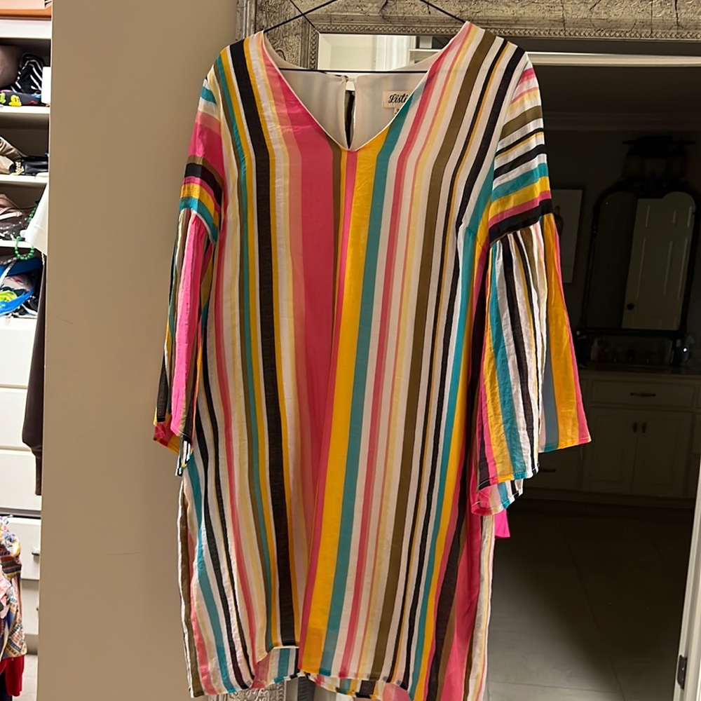 Striped fun summer mini dress- Listicle